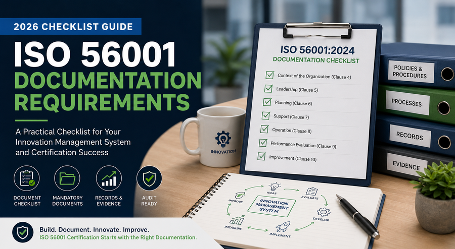 ISO 56001 Documentation Requirements: 2026 Checklist Guide