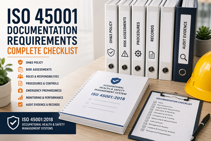 ISO 45001 Documentation Requirements: Complete Checklist