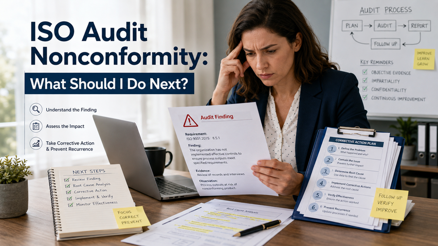 ISO Audit Nonconformity What to Do Next After a Finding