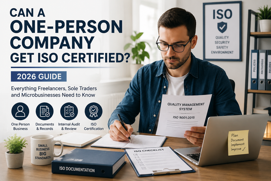 Can a One-Person Company Get ISO Certified? 2026 Guide