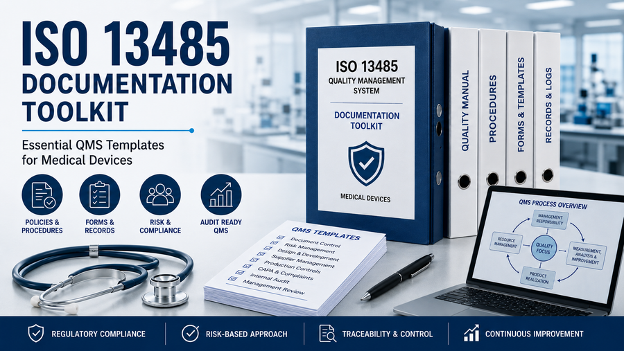 ISO 13485 Documentation Toolkit: Required QMS Templates for Medical Devices
