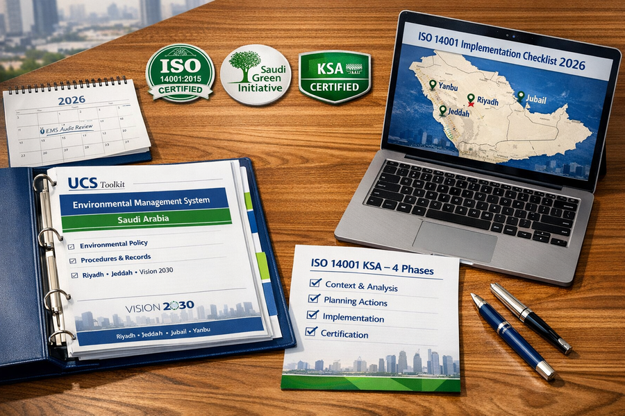 ISO 14001 Implementation Checklist for Saudi Arabian Businesses: 2026 Compliance Guide