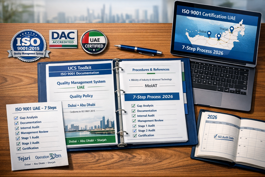 Step-by-Step Guide: How to Achieve ISO 9001 Certification in the UAE (2026 Edition)