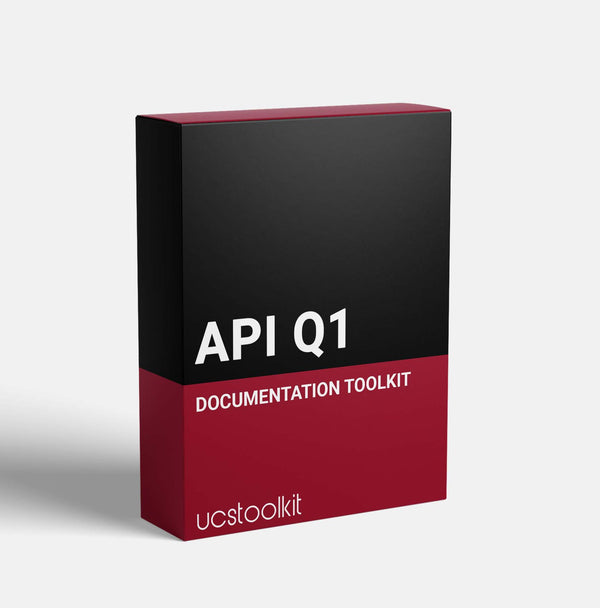 API Q1 Documentation Toolkit