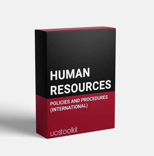 HR Policies and Procedures (International) - ucstoolkit