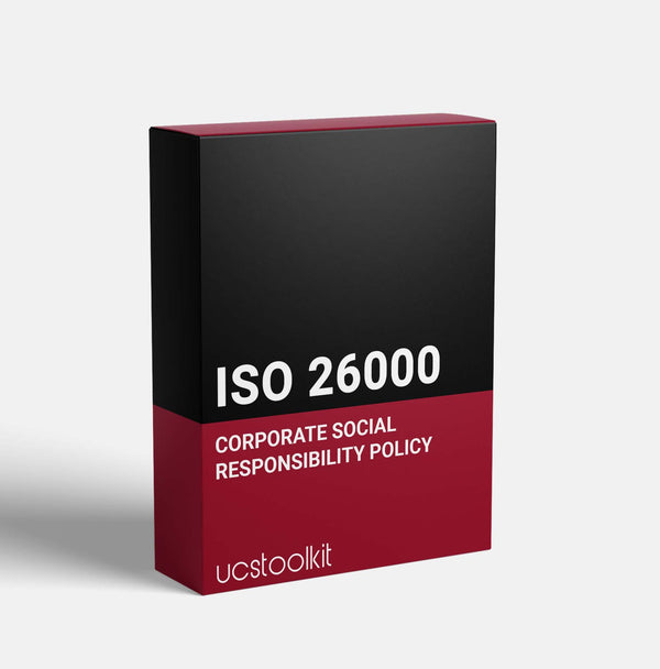 ISO 26000 Corporate Social Responsibility Policy