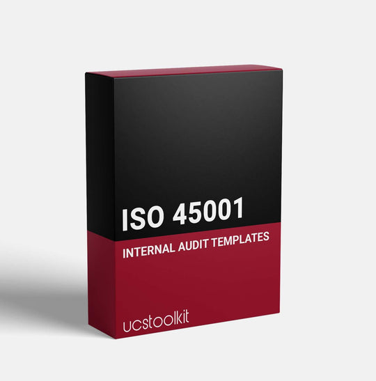 ISO 45001 Internal Audit Template - ucstoolkit