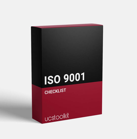 ISO 9001 Checklist - ucstoolkit