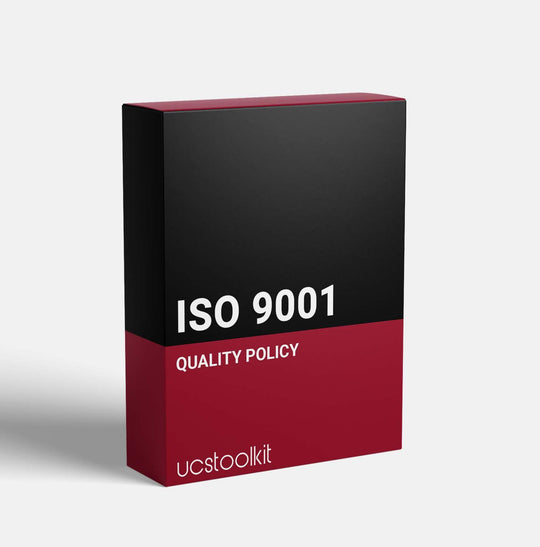 ISO 9001 Quality Policy - ucstoolkit