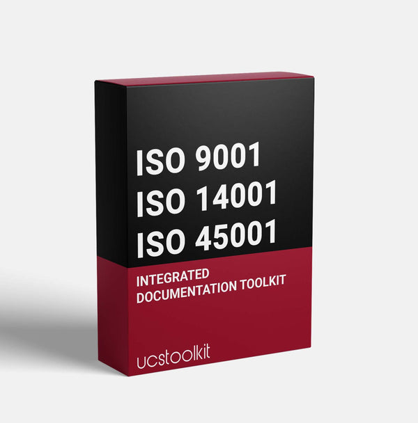 ISO 9001, ISO 14001 & ISO 45001 Integrated Documentation Toolkit