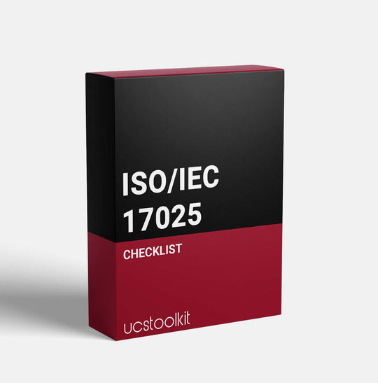 ISO/IEC 17025 Checklist - ucstoolkit