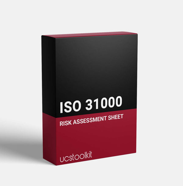 Risk Assessment Sheet as per ISO 31000